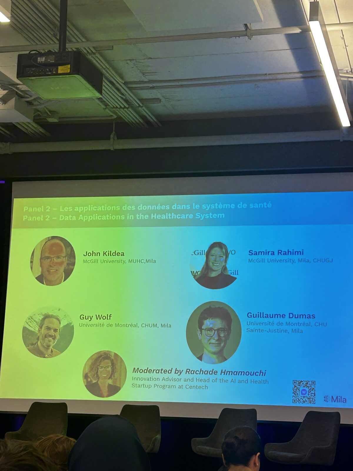 Second health-data round table